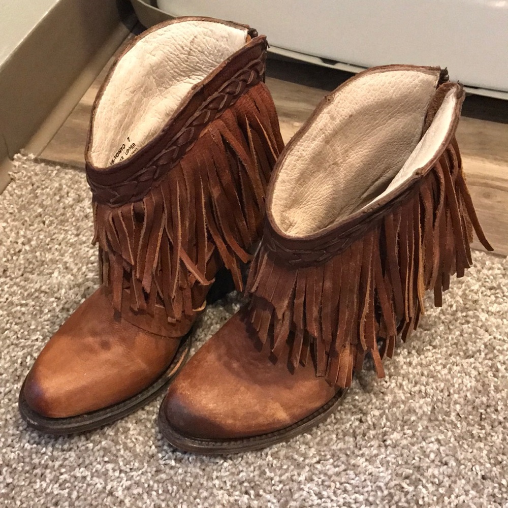 Freebird Fringe Boots